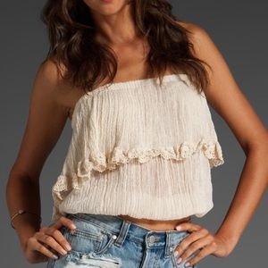 Jens pirate boots cha cha tube top in natural